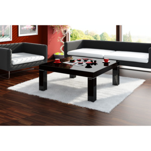 Hubertus Konferenční stolek KW 100 Barva nábytku: Černý lesk