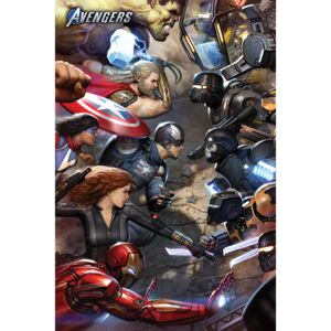 Plakát Marvel|Avengers Gamerverse: Face Off (61 x 91,5 cm)