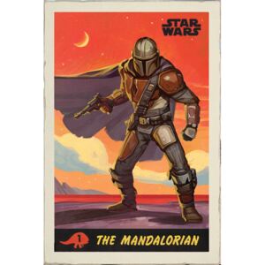 Plakát Star Wars|Hvězdné války|The Mandalorian: Poster (61 x 91,5 cm)