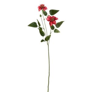 Růžová kytička Clematis -61cm