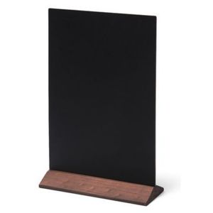 Jansen Display Křídový stojánek na menu, tmavě hnědý, 21 x 30 cm