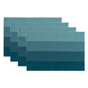 MERADISO® Prostírání, 4 kusy (modrá)