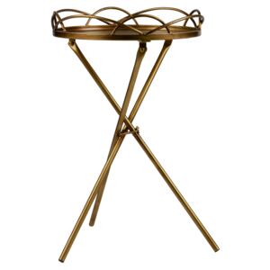 Hoorns Kovový odkládací stolek Antique 36 cm