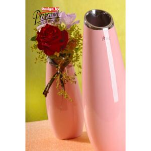 Paramit Lake váza růžová 26 cm