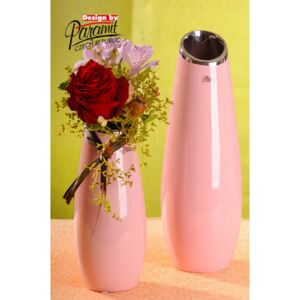 Paramit Lake váza růžová 36 cm
