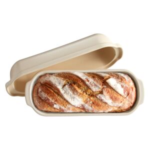Forma na pečení chleba velká hranatá 40x16 cm Lněná, EMILE HENRY