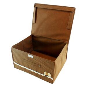 APT Úložný box na přikrývky, polštáře, deky 50x40x30cm, AG327B