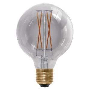 SEGULA LED Globe 95 Smokey 6W(25W) šedá / E27 / 250lm / 2000K / stmívatelné / A (50502-S) - Segula LED žárovka 50502 230 V, E27, 6 W = 25 W, teplá bílá