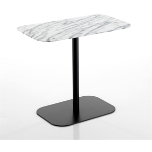 Tomasucci Odkládací stolek IMPERIAL 45x50x30cm, černo-mramorový