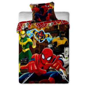 Jerry Fabrics Povlečení Spiderman Hero JF- 140x200, 70x90, 100% bavlna