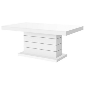 Konferenční stolek MATERA LUX MAT, bílý (Designový kousek s možností)