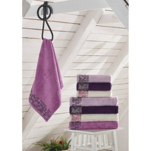 Vesna | Bambusový ručník 50x100 cm NICE růžový