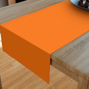 Goldea bavlněný běhoun na stůl - oranžový 20x140 cm