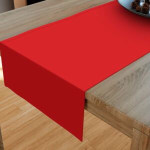 Goldea bavlněný běhoun na stůl - červený 50x160 cm