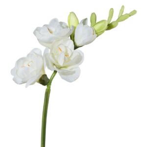 Umělá květina Gasper frézie bílá 50cm