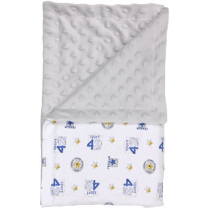 Dětská deka, dečka Four 80x90 - Minky/ bavlna