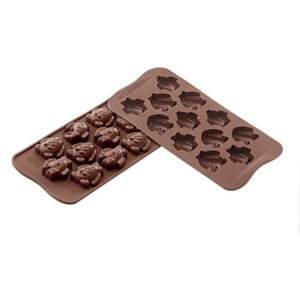 Silikomart Silikonová forma na čokoládu – velikonoční zvířátka