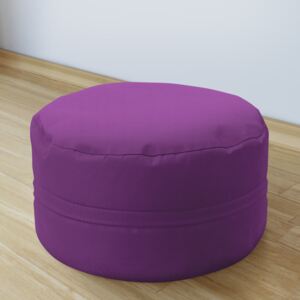 Goldea bavlněný sedací bobek 50x20 cm - fialový 50 x 20 cm