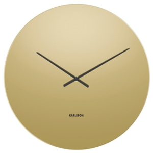 Karlsson Zlaté nástěnné hodiny - Karlsson Mirage Gold, OE 40 cm