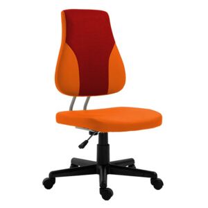 Dětská rostoucí židle TEMPO KONDELA RANDAL oranžovo-červená