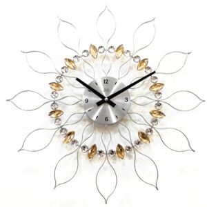 Luxusní designové paprsovité kovové nástěnné hodiny JVD HT106 (POŠTOVNÉ ZDARMA!!!)