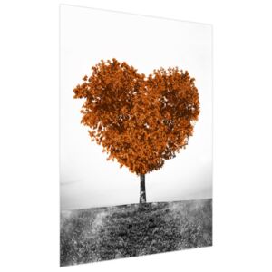 Fototapeta Hnědý strom lásky 150x200cm FT2563A_2M