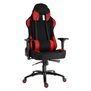 Herní židle RACING PRO ZK-025 XL TEX černo-červené