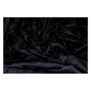 AAryans Hřejivé prostěradlo mikroflanel černé 90x200 cm