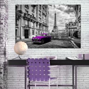 Obraz auto v Paříži - Car in Paris