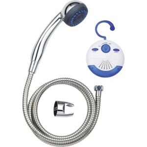 Sprchový set bez baterie Shower & Swing s radiem, 3 funkce