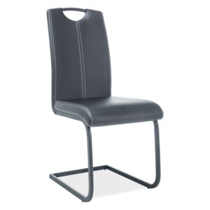 Jídelní židle - H-148, různé barvy na výběr Čalounění: černá (ekokůže)