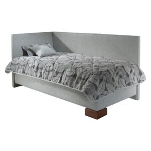 Čalouněná postel s úložným prostorem QUATRO 90x200 levá varianta