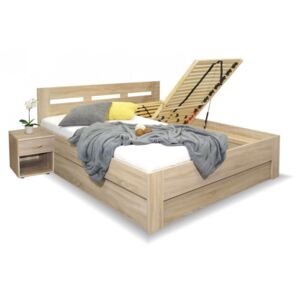 Manželská postel s úložným prostorem Pegas , 160x200 cm, Buk icon