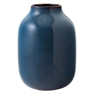 Villeroy & Boch Lave Home bleu uni kameninová váza Nek, 22 cm