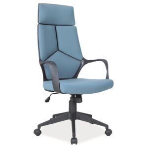Modrá kancelářská židle Q-199