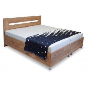 Zvýšená postel Sandra, s roštem a matrací , 180x200 cm