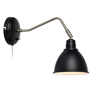Markslojd 107312 COAST - Nástěnná lampa s kabelem do zásuvky a vypínačem na svítidle