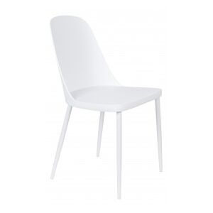 White Label Living Jídelní židle PIP ZUIVER,plast bílý