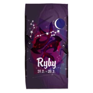 Ručník SABLIO - Ryby 50x100 cm