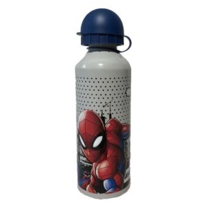 EUROSWAN ALU láhev Spiderman grey Hliník, Plast, 500 ml