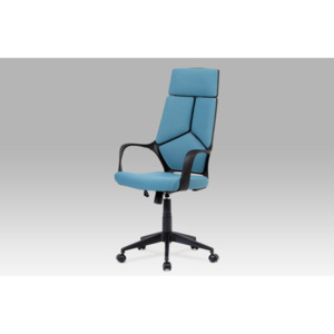 Kancelářská židle s houpacím mechanismem modrá KA-E898 BLUE