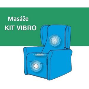KIT VIBRIO - masážní sada (KIT VIBRO je systém třech vibračních desek vložených v čalounění křesla, pro zvýšení komfortu a relaxace, masíruje v místech, kde se tělo opírá o křeslo, zejména v bederní oblasti, pod hýžděmi a lýtky.)