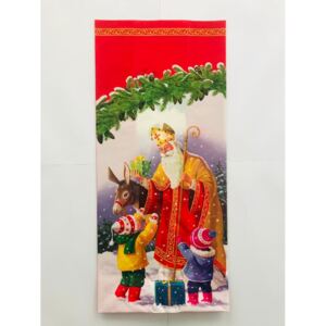 Goleto Mix vánočních celofánových sáčků 40 x 18 x 11 cm | 6 kusů