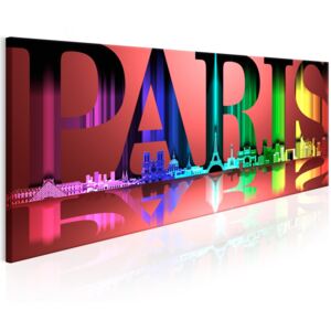 Murando DeLuxe Barevný Paříž Velikost: 118x59 cm