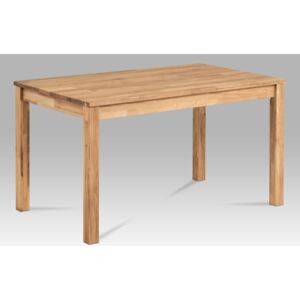 Dřevěný jídelní stůl 135x80 cm v dekoru dub mat T-2135 OAK