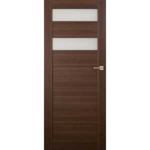 VASCO DOORS Interiérové dveře SANTIAGO kombinované, model 5, Bílá, D