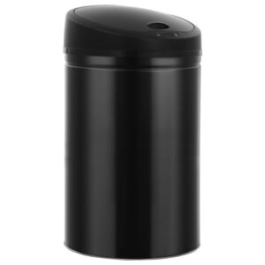 Senzorový odpadkový koš - černý | 62L