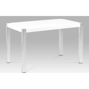 Jídelní stůl 120x75 cm, bílý AT-2086 WT