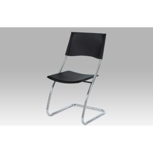 Jídelní židle plastová černá B161 BK