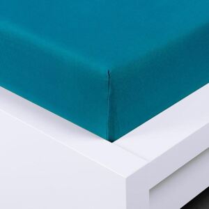 XPOSE® Jersey prostěradlo Exclusive - temně modré 200x220 cm